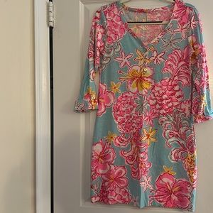 Lily cotton shift dress
